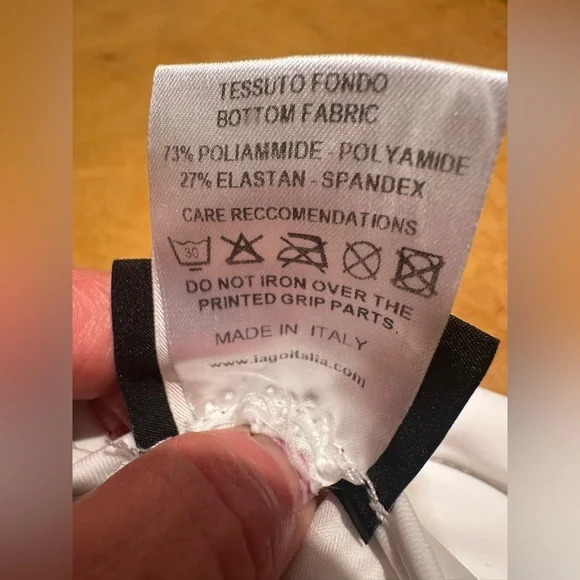 Iago Italia Equestrian Riding Show Breeches, White, Size 22, Great Condition! - Picture 14 of 16